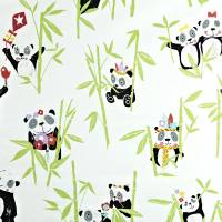 Panda Fabric - Bamboo