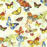 Butterfly Cloud Fabric - Tropical