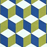 Cube Fabric - Cobalt