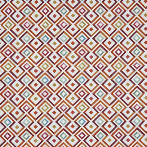 Prestigious Textiles Abstract Fabrics Stencil Fabric - Auburn - 8685/337