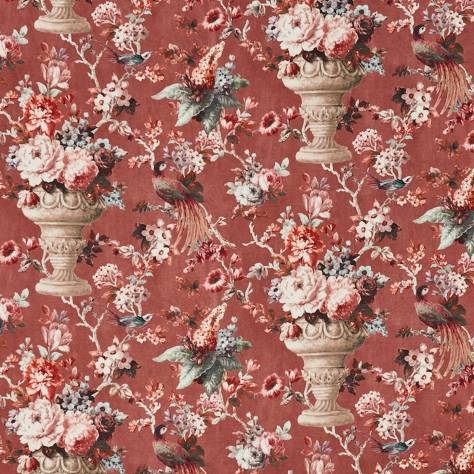 Prestigious Textiles Montrose Fabrics Clarence Fabric - Cherry - 3968/304