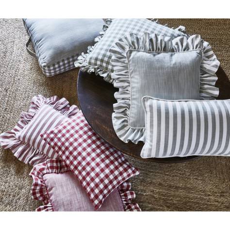 Prestigious Textiles Vintage Weaves Witney Fabric - Peppermint - 4076/387