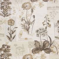 Wild Flower Fabric - Pumice