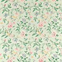 Porcelain Garden Fabric - Rose/Duckegg