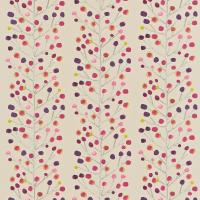 Berry Tree Fabric - Mink/Plum/Berry/Lime