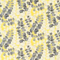 Lunaria Fabric - Cream/Sunflower/Gull