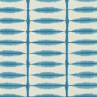 Shibori Fabric - Teal/Linen