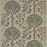 Kelmscott Tree Fabric - Russet/Forest
