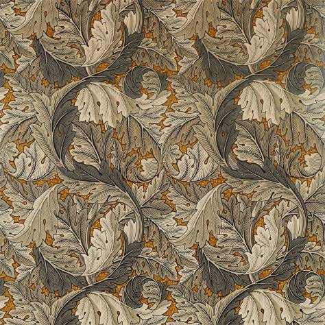 William Morris & Co Archive IV The Collector Fabrics Acanthus Fabric - Mustard/Grey - DMA4226400