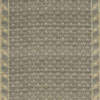 Morris Bellflowers Fabric - Charcoal/Olive
