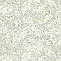 Pure Batchelors Button Print Fabric - Horned Poppy Grey