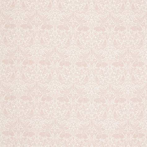 William Morris & Co Pure Morris North Fabrics Pure Brer Rabbit Weave Fabric - Faded Sea Pink - DMPN236628