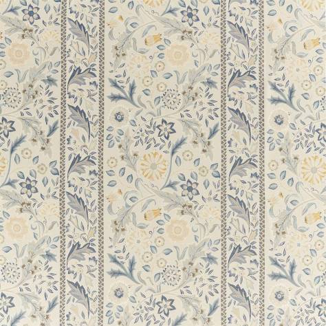 William Morris & Co Archive Lethaby Weaves Wilhelmina Weave Fabric - Indigo - DMLF236850