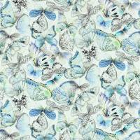 Papillons Fabric - Cobalt