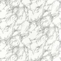 French Marble Fabric - Empire Grey/Perfect White