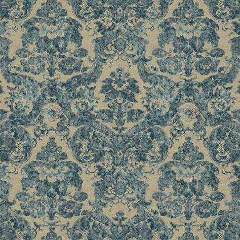 Warwick Heritage Fabrics Bowood Fabric - Persian - BOWOODPERSIAN