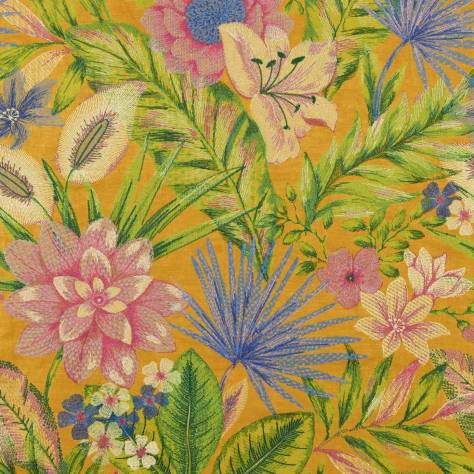 Warwick Signature Embroideries Gloriosa Fabric - Summer - GLORIOSA-SUMMER