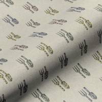 Trowel and Fork Fabric - Linen