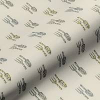 Trowel and Fork Fabric - Natural