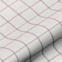 Galway Check Fabric - Heather
