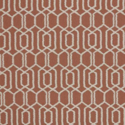 Ashley Wilde Tivoli Fabrics Hemlock Fabric - Terracotta - HEMLOCKTERRACOTTA