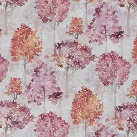 Ashley Wilde New Forest Fabrics Rosewood Fabric - Berry - ROSEWOODBERRY
