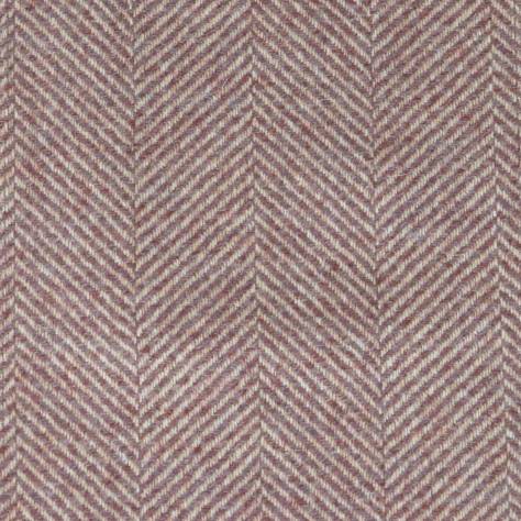 Chess Highland Wool Fabrics Braemar Fabric - Cassis - N1049