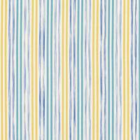 Stripey Stripe Fabric - Seaside