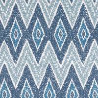 Sarouk Fabric - Buxton Blue