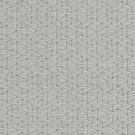 Clarke & Clarke Metalli Fabrics Quarzo Fabric - Dove - F1471/01 - Image 1