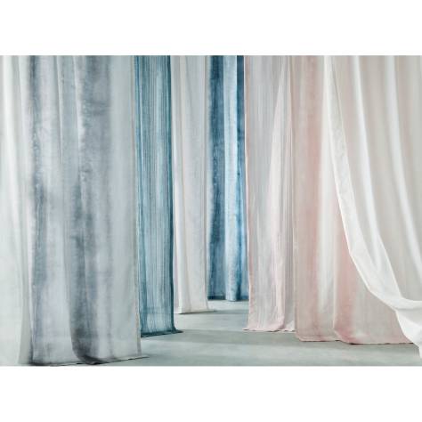 Clarke & Clarke Levanto Sheers Diano Fabric - Azure - F1663/01