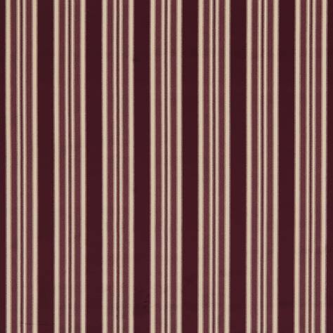 Clarke & Clarke Whitworth Fabrics Wilmott Fabric - Mulberry - F1691/06