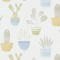 Cactus Fabric - Chambray/Honey