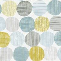 Stepping Stones Fabric - Mineral