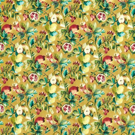 Studio G Amazonia Fabrics Fruta Fabric - Ochre Velvet - F1515/03 - Image 1
