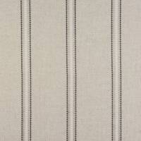Bromley Stripe Fabric - Charcoal