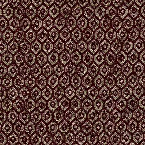 Porter & Stone Babylon Fabrics Mistral Fabric - Rosso - MISTRALROSSO