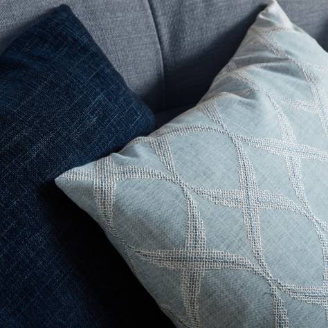 Porter & Stone Hampstead Fabrics Charterhouse Fabric - Blue - charterhouse-blue