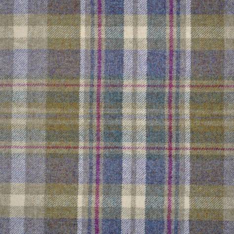 Abraham Moon & Sons Moorland III Fabrics Glen Coe Fabric - Heather/Olive - U1545/AX38