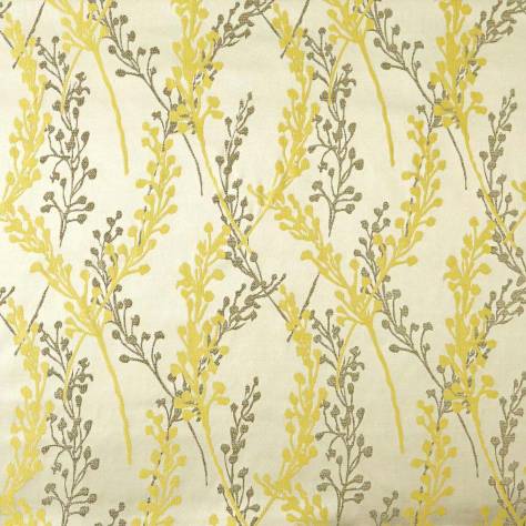 Beaumont Textiles Vogue Fabrics Twiggie Fabric - Lemon - TWIGGIELEMON