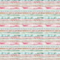 Carnival Stripe Fabric - Dusk