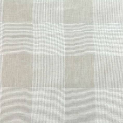 OUTLET SALES All Fabric Categories Rowan Check Fabric - Natural - ROW001 - Image 1