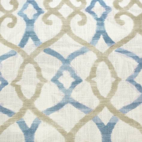 Jane Churchill Blakewater Fabrics Silwood Fabric - Blue - J879F-01