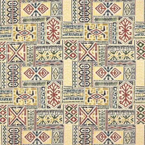 Jane Churchill Azara Fabrics Azara Fabric - Multi - J0061-01