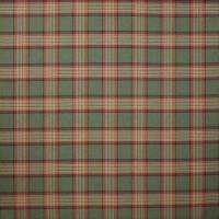 Lowick Plaid Fabric - Red / Sage