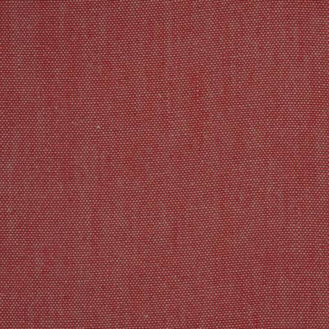 Colefax & Fowler  Jenson Linen Fabrics Mylor Fabric - Red - F4754-10
