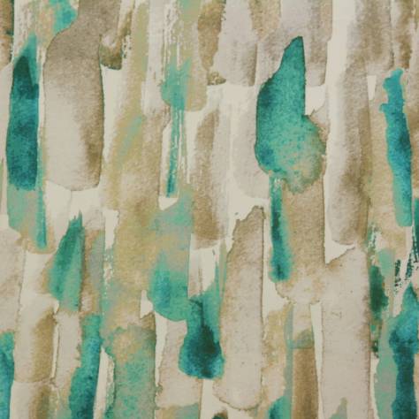 Utopia Contemporary Velvets Fabrics Impasto Fabric - Turquoise - IMPASTOTURQUOISE
