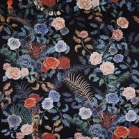 Bengal Rose Garden Fabric - Fierce