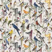 Birds Sinfonia Fabric - Jonc