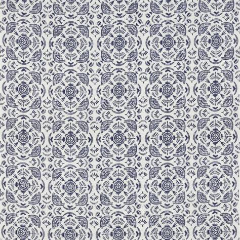 William Yeoward Delcia Fabrics Sambai Fabric - Indigo - FWY8036/02